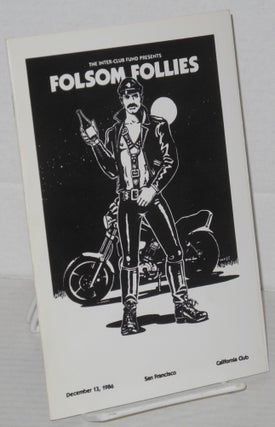 Cat.No: 204152 The Inter-Club Fund presents Folsom Follies [program] December 13, 1986,...