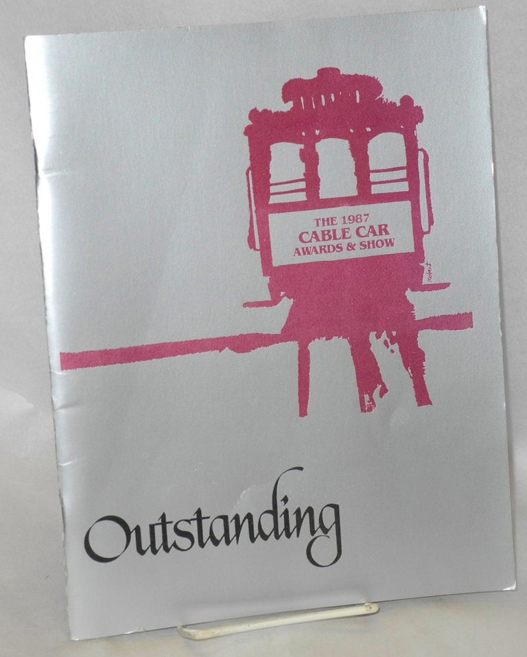 Cat.No: 204372 Outstanding; the 1987 Cable Car Awards & Show. Cable Car Awards.