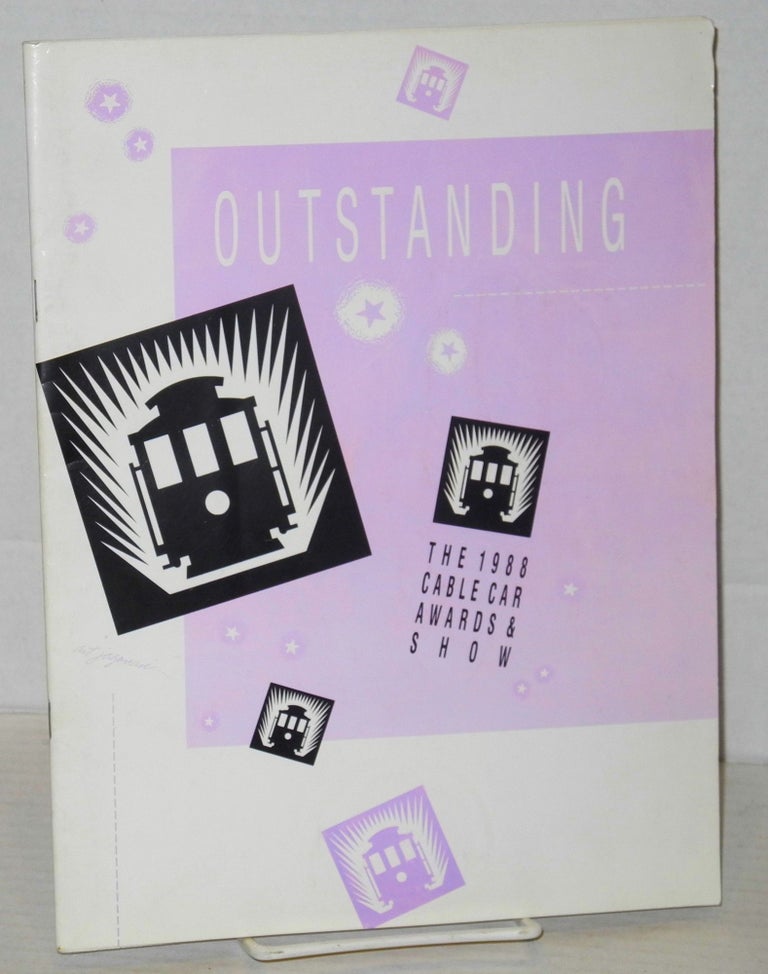 Cat.No: 204375 Outstanding; the 1988 Cable Car Awards & Show. Cable Car Awards.