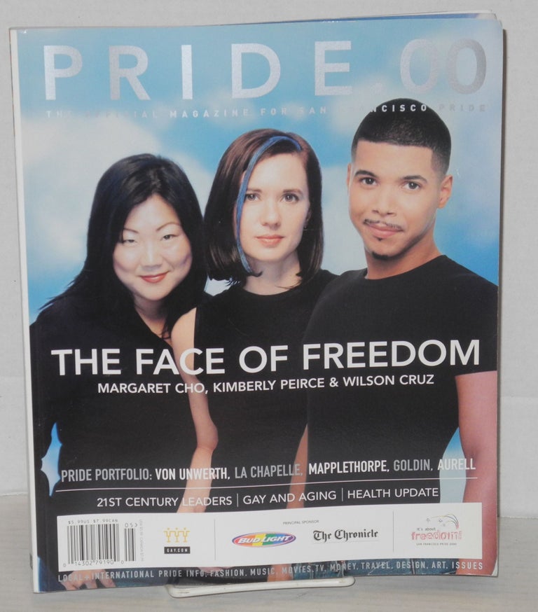 Cat.No: 204499 Pride .00: the official magazine for San Francisco Pride. Peter McQuaid, Kimberly Pierce Margaret Cho, Wilson Cruz.
