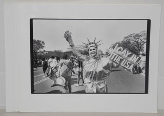 Cat.No: 204592 Seven glossy b&w photographs of gay pride events. Jack Rosen Impact...