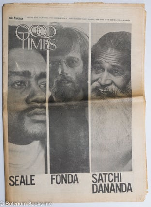 Cat.No: 204721 Good Times: [formerly SF Express Times] vol. 2, #29, July 31, 1969: Seale....