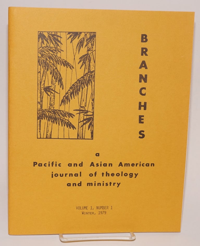 Cat.No: 204801 Branches: a Pacific and Asian American journal of theology and