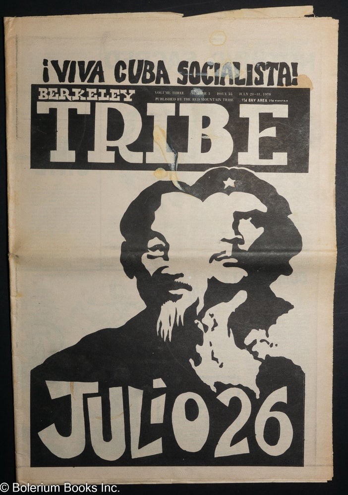 Cat.No: 204876 Berkeley Tribe: vol. 3, #3 (#55), July 24-31, 1970. Red Mountain Tribe.