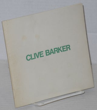 Cat.No: 204907 Clive Barker: heads and chariots; 1 to 26 July 1974, Monday to Friday 10...