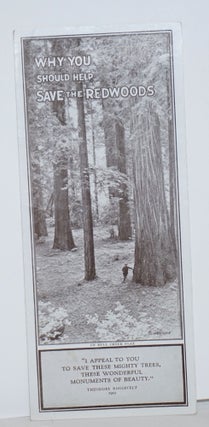 Cat.No: 205019 Why you should help save the Redwoods. Save-the-Redwoods League