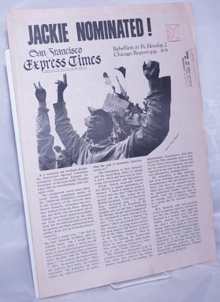 Cat.No: 205022 San Francisco Express Times, vol.1, #32, August 28, 1968: Jackie...