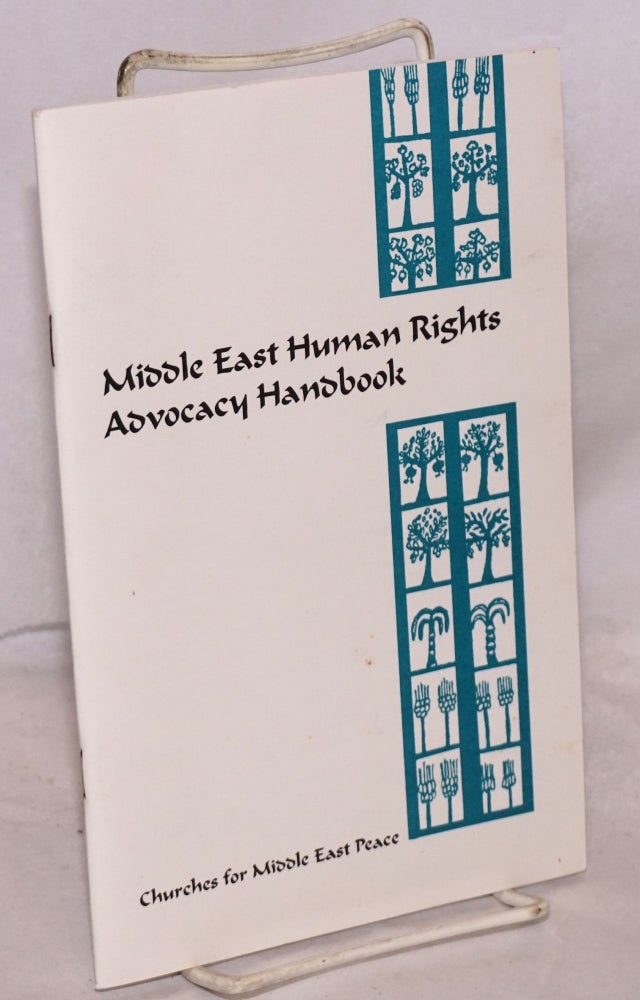Cat.No: 205058 Middle East human rights advocacy handbook