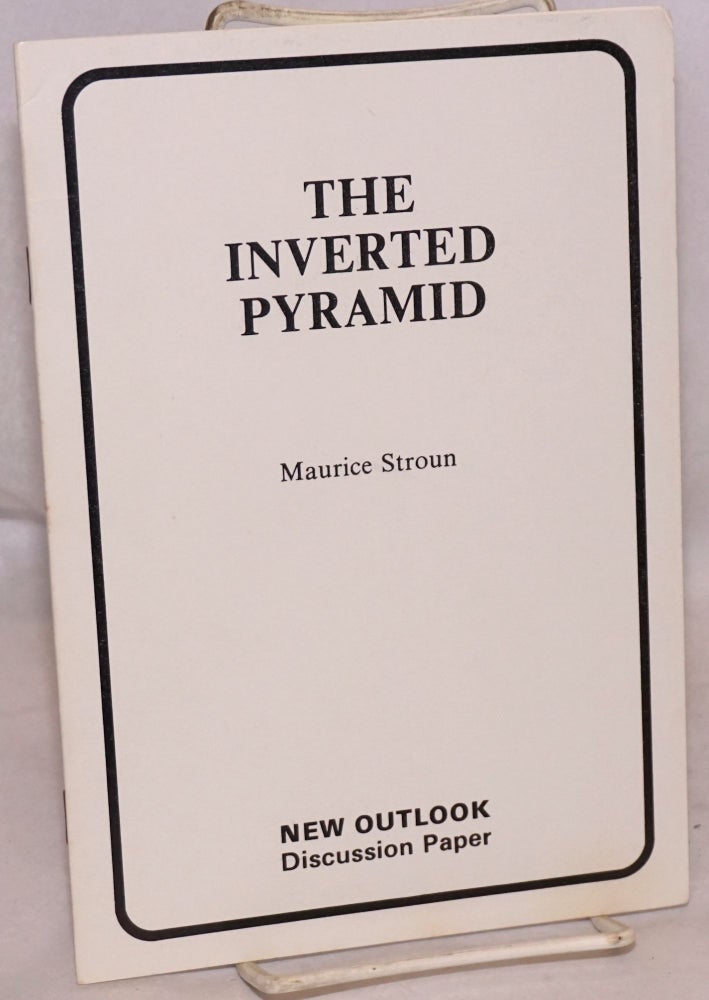 Cat.No: 205100 The inverted pyramid. Maurice Stroun.