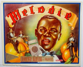 Cat.No: 205795 Melodie [orange crate label featuring an African American jazz band