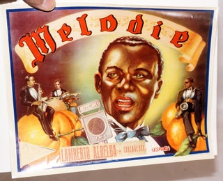 Melodie [orange crate label featuring an African American jazz band]