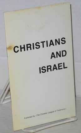 Cat.No: 205905 Christians and Israel