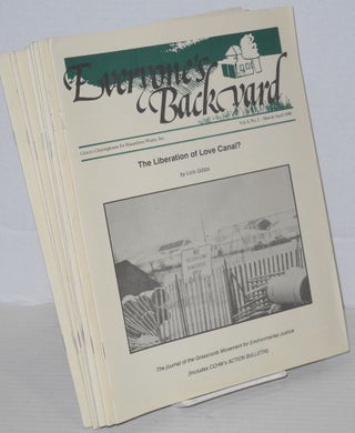 Everyone's backyard: vol. 7, #4, vol. 8, #1-6, vol. 9, #1-3, Winter 1989 - June 1991 [10 issue broken run]