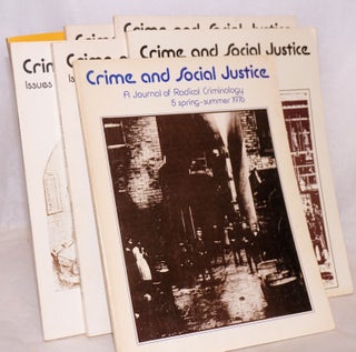 Cat.No: 206385 Crime and social justice [8 issues