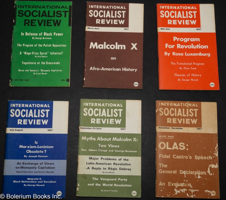 Cat.No: 206580 International Socialist Review [all six issues for 1967]. Tom Kerry.
