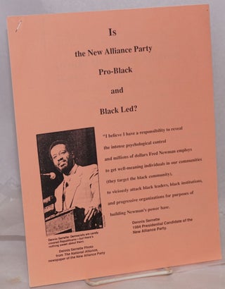 Inside the New Alliance Party