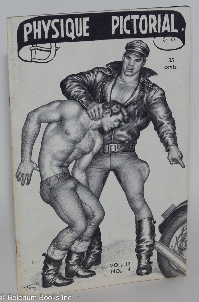 Cat.No: 206681 Physique Pictorial vol. 13, #4, May 1964. Bob Mizer, Tom of Finland photographer.