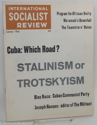 International Socialist Review, vol. 27, nos. 1-4 [all issues for 1966]