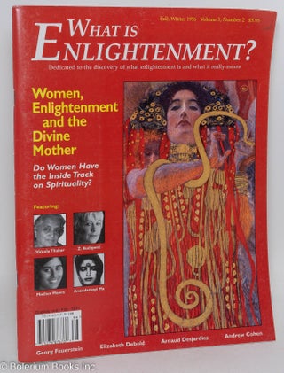 Cat.No: 206830 What is Enlightenment? Vol. 5, No. 2, Fall/Winter 1996. Andrew Cohen, founder