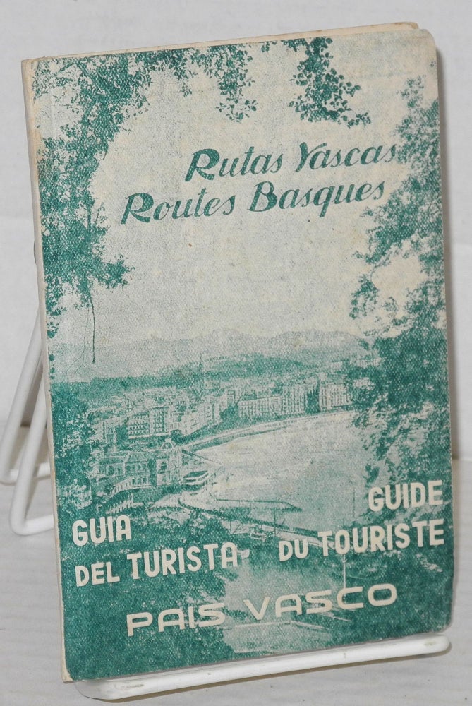 Cat.No: 206864 Rutas Vascas / Routes Basques; Guia del turista / Guide du touriste pais Vasco