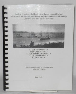 Cat.No: 207447 Benicia-Martinez bridge system improvement project addendum -...