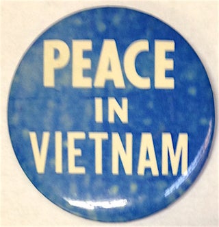 Cat.No: 207662 Peace in Vietnam [pinback button