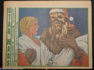 Pacific Coast Times: California Bi-weekly newspaper; #107, December 2-14,1977: Hiro gay Luke Skywalker and Chewbacca Christmas poster