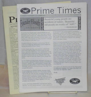 Prime Times: vol. 2, #3, vo.l 3, #3, vo.l 6, #4 & vol. 9, #4 Dec. 1997 - Dec. 2004 [four issues]