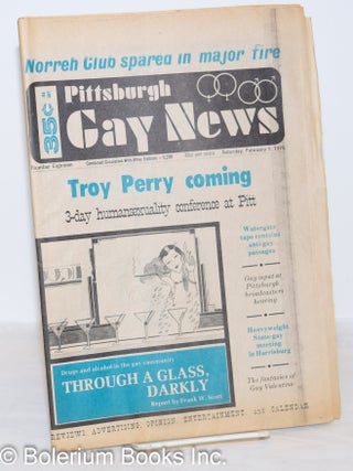 Cat.No: 208142 Pittsburgh Gay News: #18, Saturday, February 1, 1975: Troy Perry Coming....