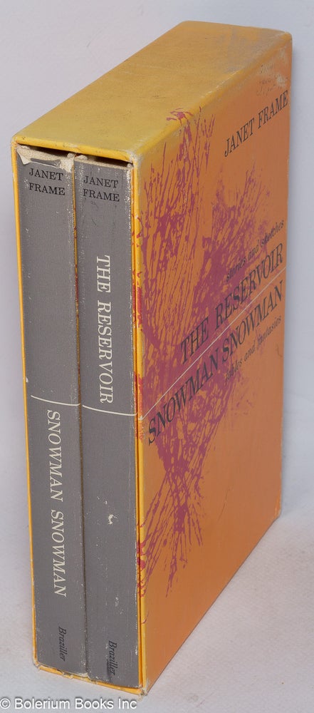 Cat.No: 208321 The reservoir & Snowman, snowman: stories & sketches, fables & fantasies [two volume boxed set]. Janet Frame.