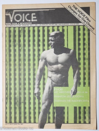 Cat.No: 208405 The Voice: more than a newspaper; vol. 3, #9, April 24, 1981. Paul D....