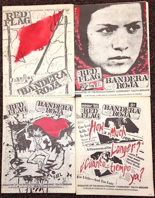 Cat.No: 208439 Red Flag / Bandera Roja [four issues]. Revolutionary Communist Youth Brigade