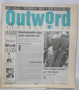 Cat.No: 208462 Outword Newsmagazine: vol. 2, #3, March 1996. Erich Mathias, managing