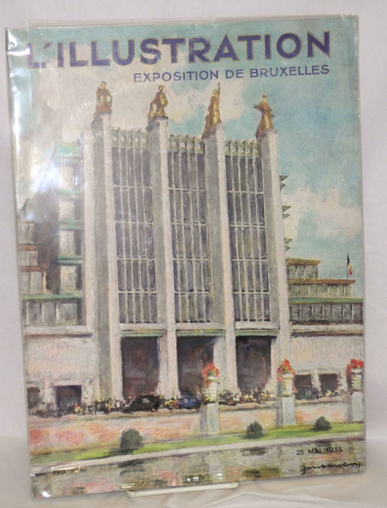 Cat.No: 208671 L'Illustration: Exposition de Bruxelles. No. 4812 - 93e annee; 25 Mai 1935. expositions, world's fairs.