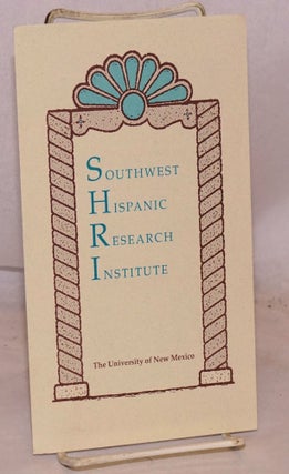 Cat.No: 208803 Southwest Hispanic Research Institute [brochure