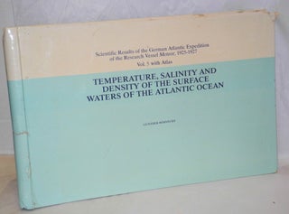 Cat.No: 208873 Temperature, Salinity and Density of the Surface Waters of the Atlantic...