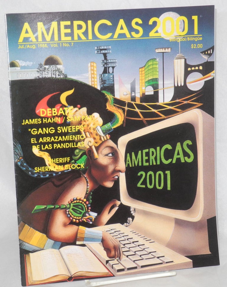 Cat.No: 209060 Americas 2001: vol. 1, #7, July/Aug. 1988. Beatrice Echaveste, publisher Roberto Rodriguez.