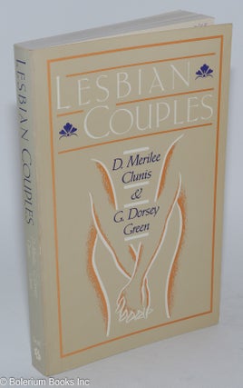 Cat.No: 209085 Lesbian Couples. D. Merilee Clunis, G. Dorsey Green