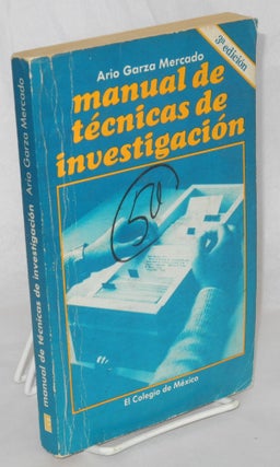 Cat.No: 209122 Manual de Tecnicas de Investigacion para Estudiantes de Ciencias Sociales....