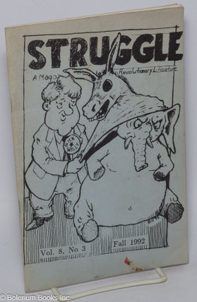 Cat.No: 209144 Struggle: a magazine of proletarian revolutionary literature. Volume 8,...