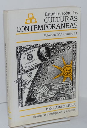 Cat.No: 209161 Estudios Sobre las Culturas Contemporaneas; Programa Cultura revista de...