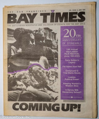 Cat.No: 209329 The San Francisco Bay Times/Coming up! the gay/lesbian newspaper and...