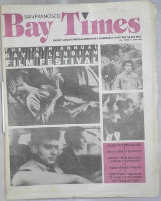 Cat.No: 209411 The San Francisco Bay Times: the gay/lesbian newspaper and calendar of...