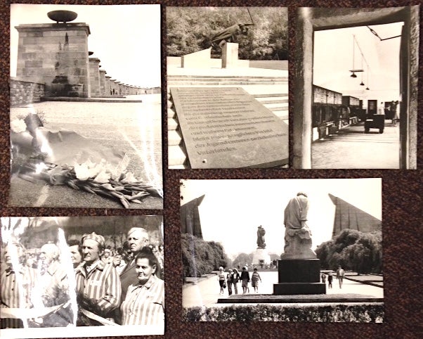 Cat.No: 209784 [Five press photographs of Antifascist memorials in the GDR]