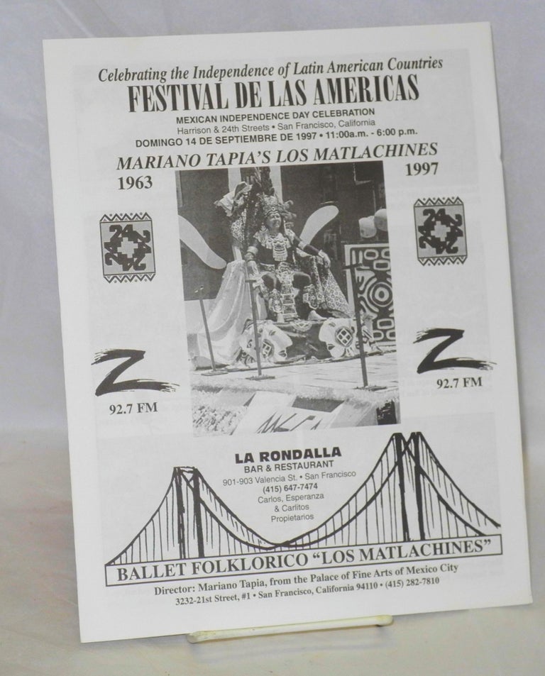 Cat.No: 209892 Celebrating the Independence of Latin American countres - Festival de