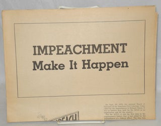 Cat.No: 210387 Impeachment: make it happen