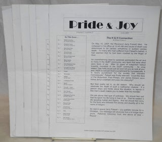 Cat.No: 210535 Pride & Joy: Southern Colorado's only monthly GLBT publication since 2005;...