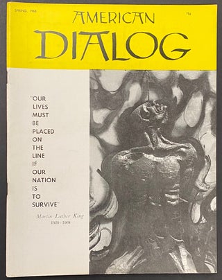 Cat.No: 210714 American Dialog; Spring 1968, vol. 5, number 1. Joseph North, ed
