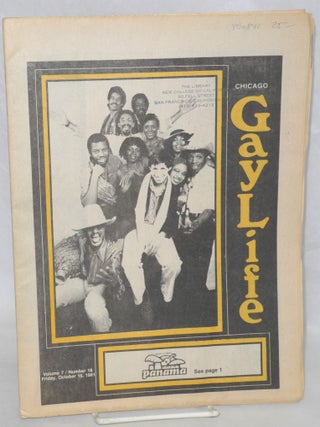 Cat.No: 210841 Chicago GayLife: the international gay newsleader; vol. 7, #18, Friday,...
