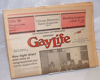 Cat.No: 210846 Chicago GayLife: the international gay newsleader; vol. 7, #26, Friday,...